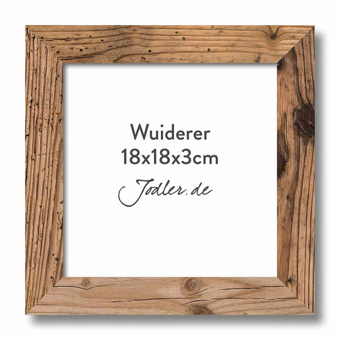 Altholzbilderrahmen 18x18|3cm